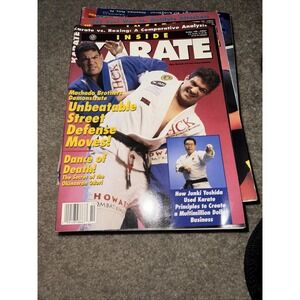 10/98‎ INSIDE KARATE  MACHADO BROS JUNKI YOSHIDA BLACK BELT KUNG FU MARTIAL ARTS